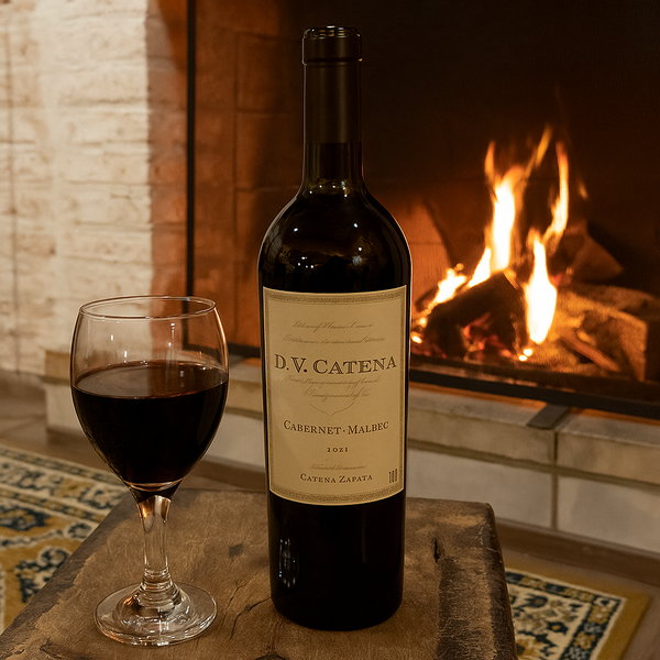 Vinho Tinto Argentino DV Catena Cabernet-Malbec + Taça Imperatriz Vinho Tinto 350 ml