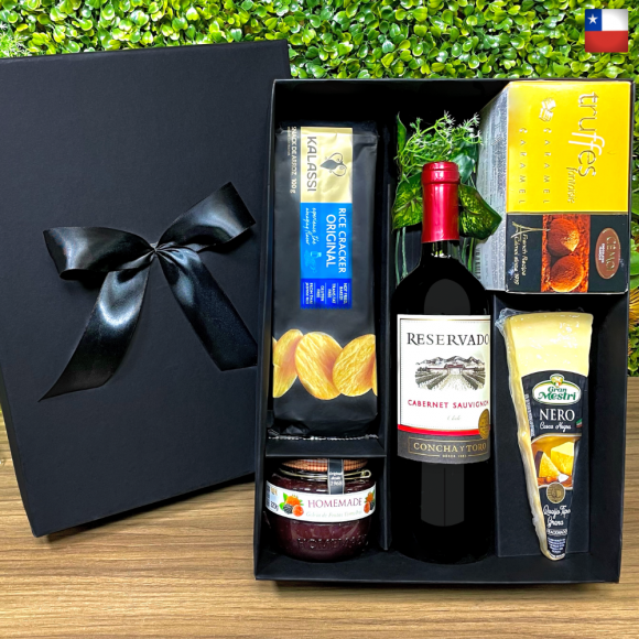 KIT VINHO CHILENO CONCHA Y TORO RESERVADO