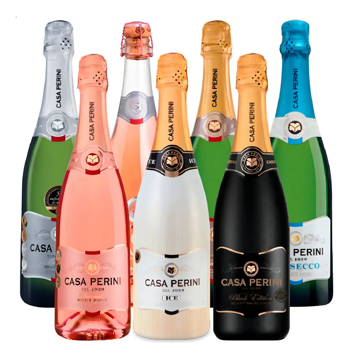 Balde Espumante Casa Perini Variedades 7 Unidades 750ml